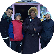 Our Staff in Muktinath